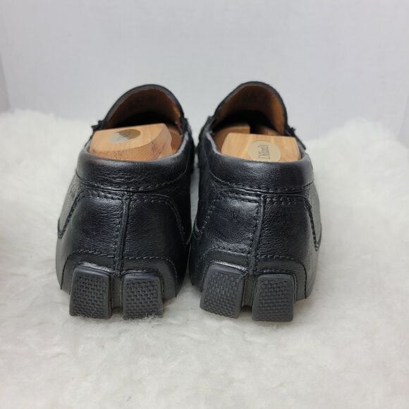 Clarks Men's Markman Brace Drivers Men's Shoes, black leather Size 10.5 M - Picture 5 of 10